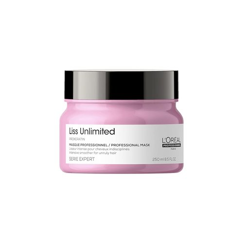 L'Oréal Professionnel Paris Liss Unlimited Mask - Long-Lasting Frizz Control & Humidity Protection with Prokeratin