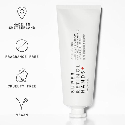 Beauty Pie Super Retinol Hand Cream - Anti-Aging & Age Spot Remover | Hydrate & Firm Skin | 2.5 fl oz