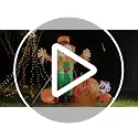 6ft Inflatable LED Lighted Halloween Scarecrow & Pumpkin Yard Decoration - Fall Festive Outdoor Decor with Built-in Lights — Variation of Scarecrow-F
