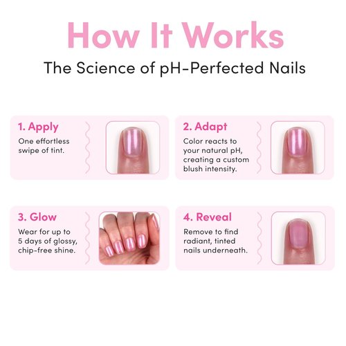 Orly pH Perfector Revitalizing Nail Tint - Infused with Vitamin C & E for Healthier Nails | Cool Blush Color