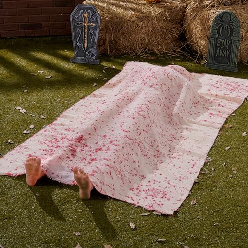 5 Ft Halloween Inflatable Body with Feet for Haunted House Yard Decor