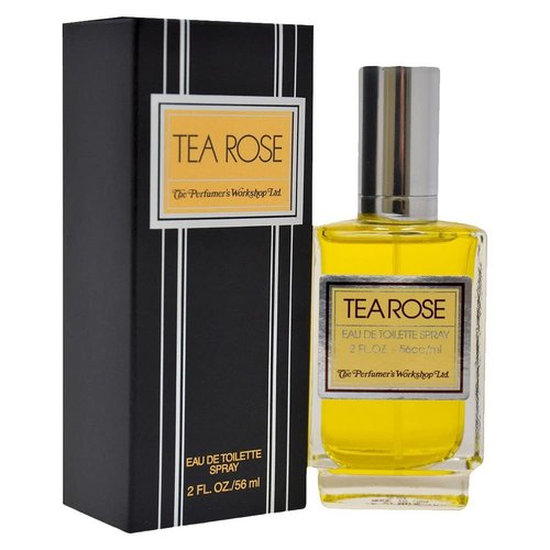 Perfumers Workshop Tea Rose Eau De Toilette Spray - 2.0 Oz | Elegant Floral Fragrance for Women