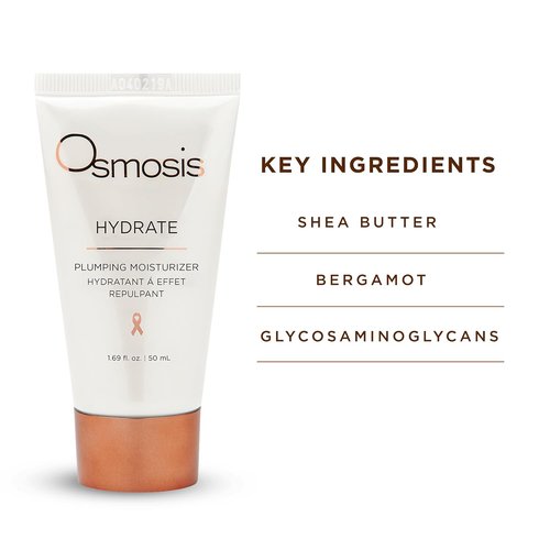 OSMOSIS Hydrate Plumping Moisturizer - Deep Hydration for Dehydrated Skin | 1.69 Fl Oz