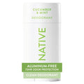 Native Deodorant - Aluminum-Free Cucumber & Mint | 72-Hour Odor Control for Men & Women - 2.65oz