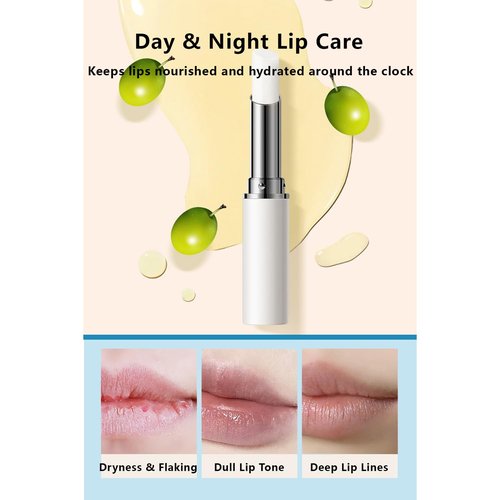Skiennix Lip Primer - Colorless & Odorless Smoothing Base for Makeup | Non-Sticky Lightweight Balm