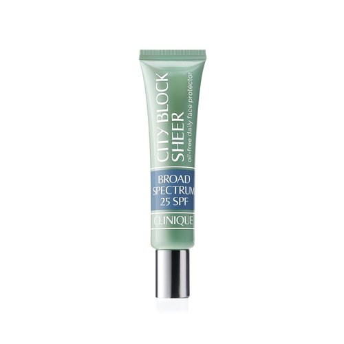 Clinique City Block Sheer Daily Face Protector SPF 25 - Lightweight & Oil-Free for Sensitive Skin