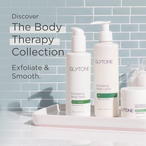 Glytone Daily Body Lotion with SPF 15 - Broad Spectrum Moisturizer with Glycolic Acid & Shea Butter - 12 oz