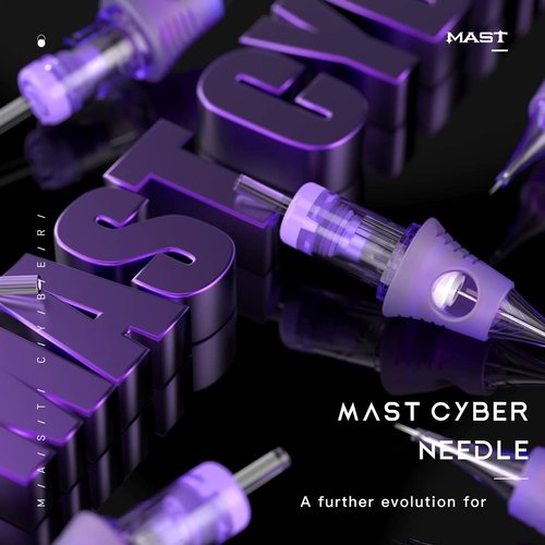 Mast Tattoo Cyber Tattoo Cartridges Needles Disposable 20 Tattoo Needles Round Liner Super Bugpin 1003RL