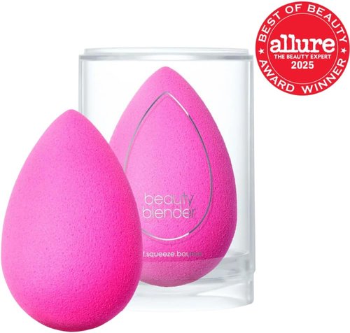 Beautyblender® Original Pink Makeup Sponge - Super-Soft Foam for Flawless Blending, Reusable & Vegan