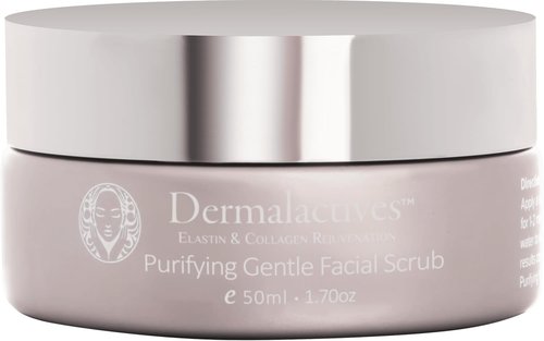 Dermalactives Purifying Facial Scrub - Gentle Exfoliation for Clear Skin | 4 oz