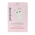 Dearcloud Beary Glowy Skin Deep Moisturizing Face Mask - Vegan Collagen & Hyaluronic Acid (3 Count)