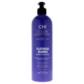 CHI Color Illuminate Shampoo, Provides Balanced Color Replenishment Between Salon Services, Sulfate, Paraben, & Cruelty-Free, Platinum Blonde, 25 Oz