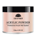 Nude Acrylic Powder, EBANKU 120g/4.23oz Nail Acrylic Powder Large Capacity Professional Acrylic Nail Powder for Nail Extension, Nail Carving, Long-Lasting, No Nail Lamp Needed