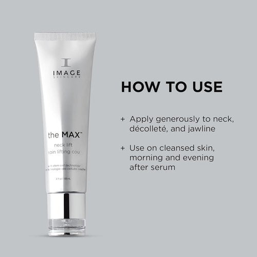 IMAGE Skincare - MAX Neck Lift Firming Cream | Uplift Sagging Skin & Reduce Fine Lines, 2 fl oz