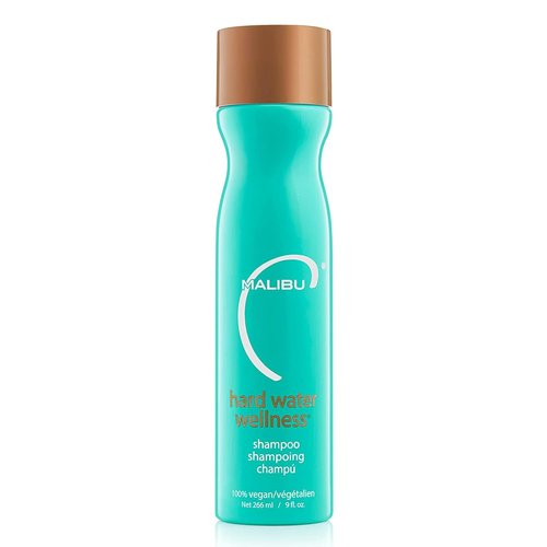 Malibu C Hard Water Wellness Shampoo - Hydrating, Sulfate-Free Formula for Mineral Removal - 10 oz
