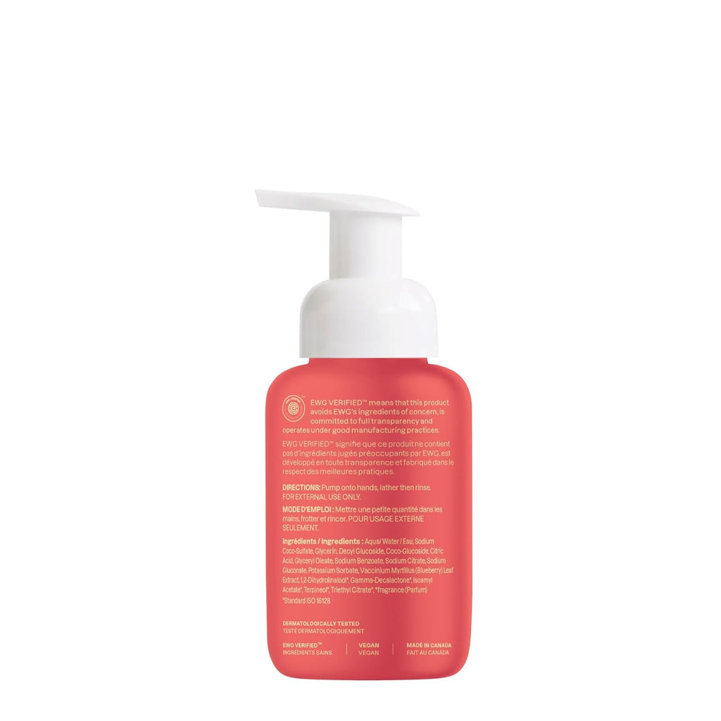 ATTITUDE Foaming Hand Soap for Kids - EWG Verified, Vegan & Plant-Based, Mango Scent, 10 Fl Oz (Pack of 3)