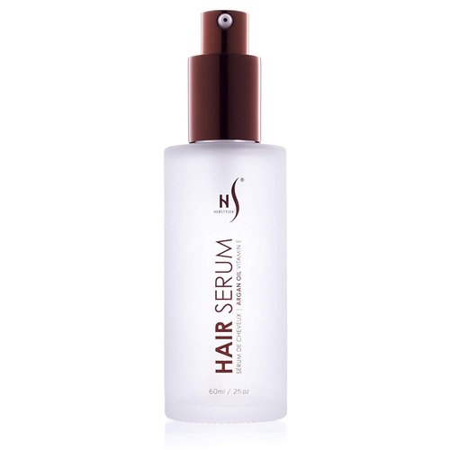 HerStyler Hair Repair Serum - Argan Oil for Frizzy, Damaged Hair - Enhances Shine & Smoothness - 2 Fl Oz