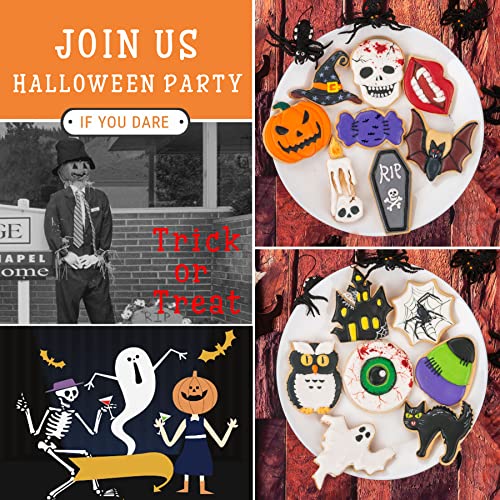 Halloween Cookie Cutter Tombstone with Plunger Stamp - 3.5 Inch Dump Tombstone