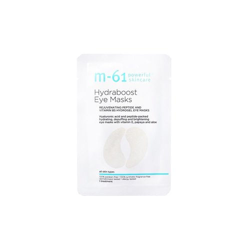 M-61 Hydraboost Eye Masks - Hydrogel Under Eye Patches with Hyaluronic Acid & Vitamin E for Puffiness & Dark Circles | Derm Tested