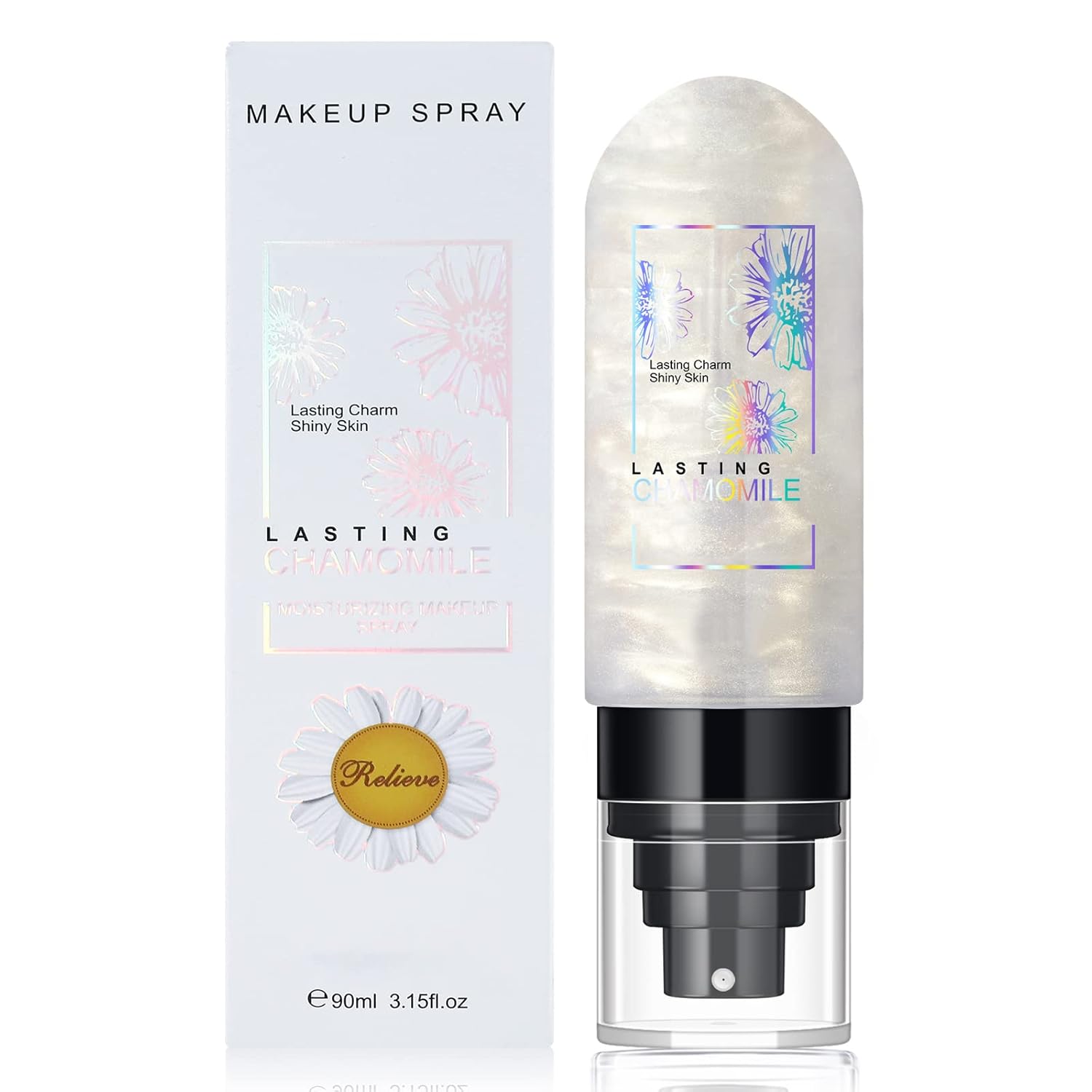 UCANBEMAKEUP Dewy Makeup Setting Spray - Hydrating & Illuminating Finish | Lightweight 3.15 Fl Oz