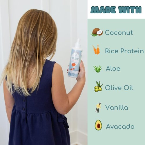 LANE & CO. Conditioning Detangler Spray - Vegan Leave-In Conditioner for Kids & Babies - 8 oz.