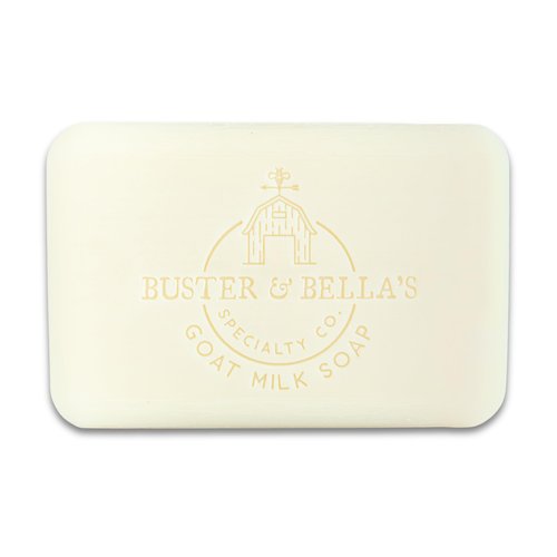 Buster & Bella's Unscented Triple Milled Goat Milk Soap - Sensitive Skin, Cruelty & Fragrance Free