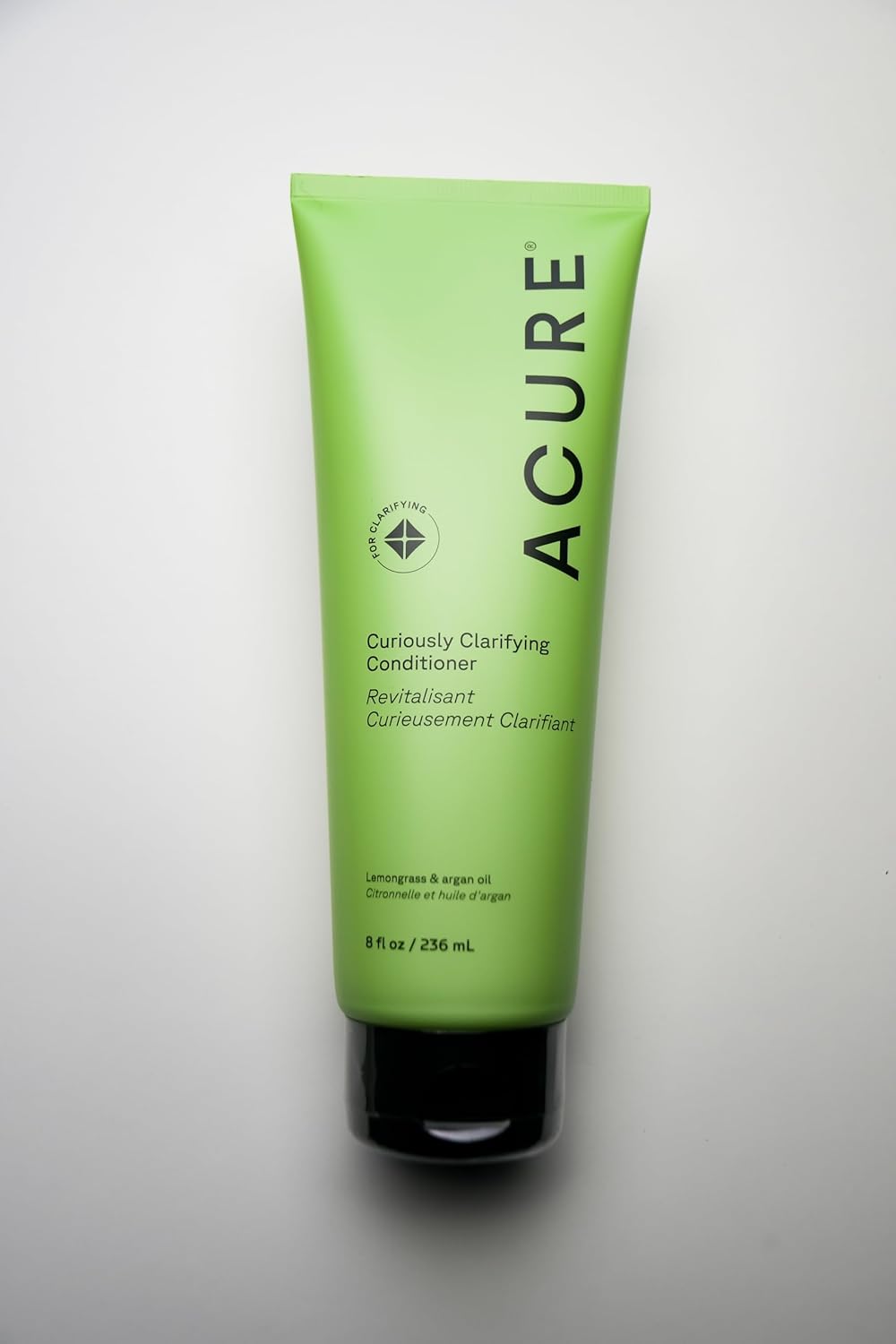 Acure Curiously Clarifying Shampoo & Conditioner Set - Deep Cleansing & Hydrating for Oily Hair - 8 fl oz (2 Pack)