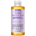 Yoken Pure Castile Soap Liquid Lavender 8 OZ, Made with Certified Organic Oils, Gentle Lavender Soap for Hands & Body Wash, Face, Dishes, Laundry & More - Vegan & Natural Ingredients Cleanser
