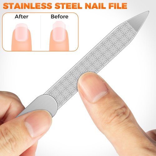 Straight Nail Clippers for Men, German Ergonomic 18mm Large Toenail Clippers for Thick Nails for Seniors with Wide Jaw, Long Handled Nail Cutter Edgy Toe Nail Clipper for Adult with File, Gift for Men
