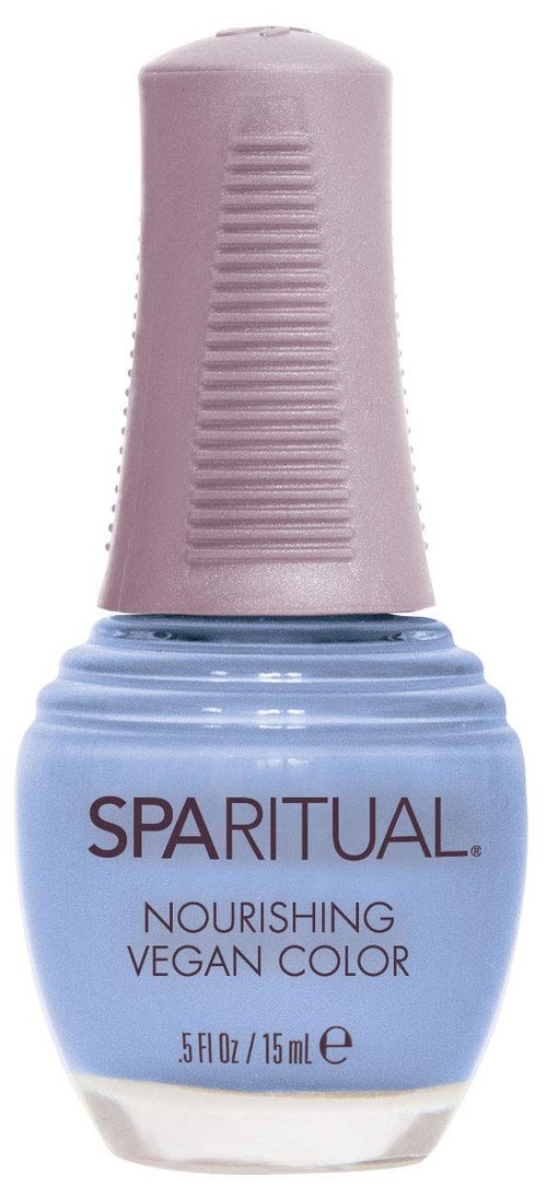 SpaRitual Nourishing Vegan Nail Color | Inner Life 0.5 fl oz | One-Step Nail Polish Formula