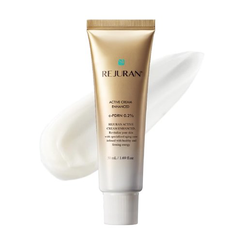 REJURAN® Active Cream Enhanced, DOT™ c-PDRN® – Deep Rejuvenation Salmon DNA PDRN Face Moisturizer for Collagen Boosting, Skin Elasticity, Firming, and Lifting. Korean Skincare. (1.69 fl oz)