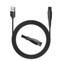 uijino Beard Club Trimmer Charger for Beard Club PT45 Charger and BT-Zero Body Trimmer, 1 Cleaning Brush, 3.3ft Power Cord
