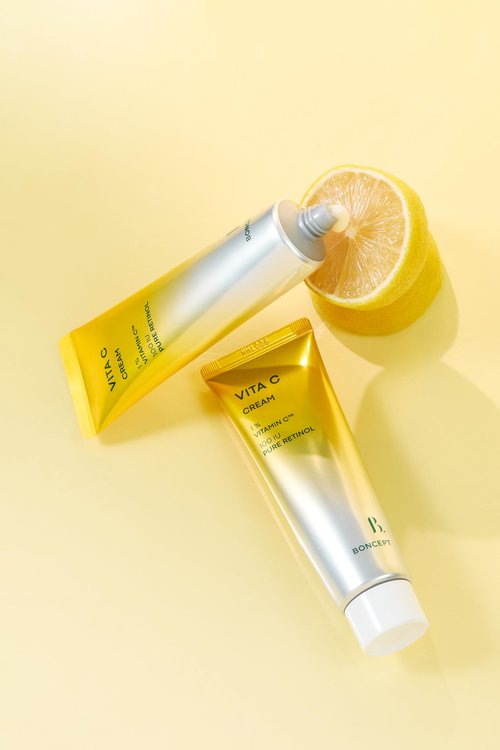 BONCEPT Vita C Cream – Hydrating & Firming Korean Vitamin C Moisturizer, Radiant-Looking Skin & Healthy Glow, 1.69 fl. oz. 50ml