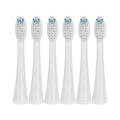 Toothbrush Heads Replacement for Waterpik SF-02W, SF-03W, SF-01W Sonic Fushion 2.0 Model, Brush Head with Cover 6 PCS, White