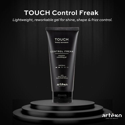 Artègo TOUCH Control Freak Styling Gel - Lightweight, Flexible Hold for Smooth, Frizz-Free Hair (6.8 oz)