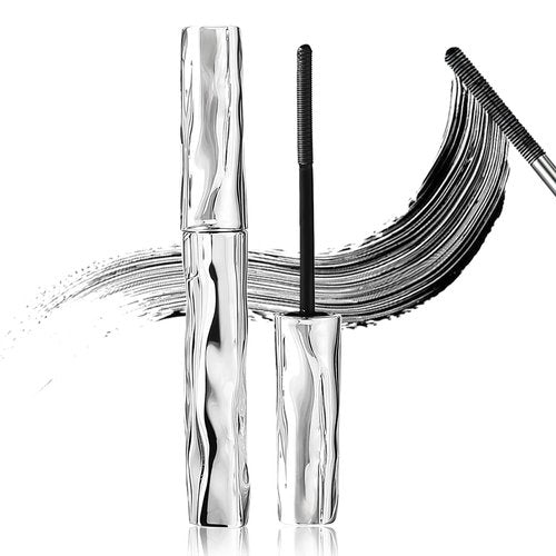 Skiennix Waterproof Mascara - Volumizing & Lengthening Formula with Metal Wand | Quick Drying, Natural 3D Definition (1P)