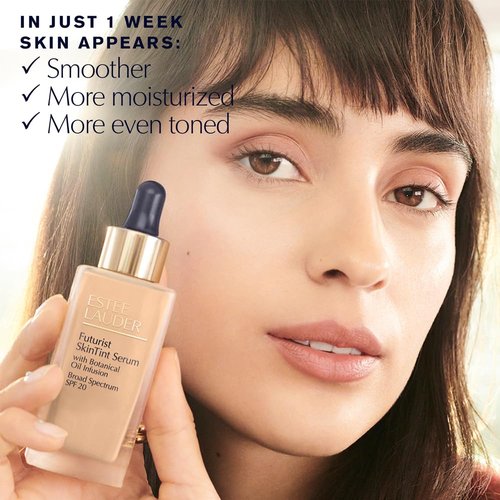 Estée Lauder Skin Tint Serum Foundation SPF 20 - Lightweight Hydration, 1.0 Fl Oz