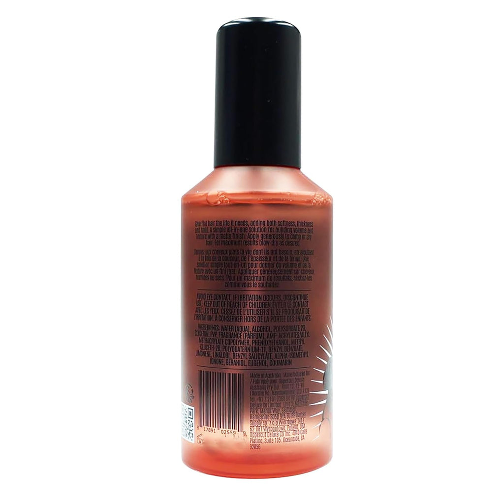 Uppercut Deluxe Clay Spray for Men - Texturizing Volume Spray with Natural Matte Finish | 5.0 oz for Medium to Long Hair