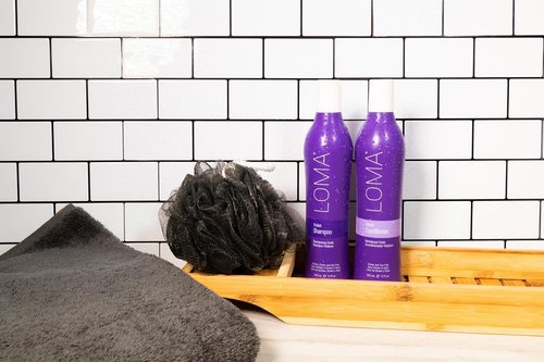 Loma Hair Care Violet Shampoo - Vanilla Bean & Blood Orange | 12 Fl Oz for Vibrant Color Protection