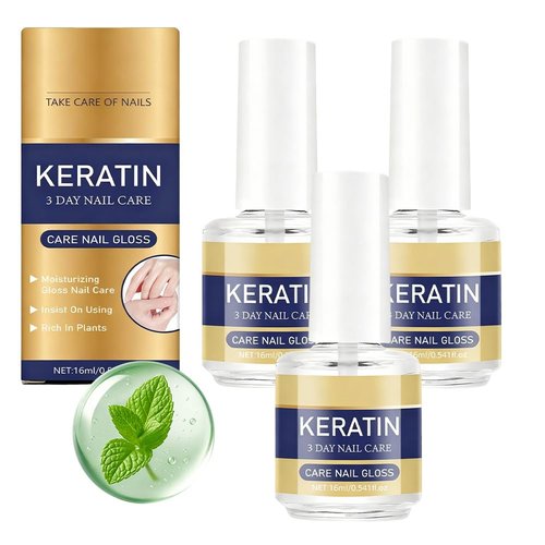 **Keratin Nail Care Oil - 2026 New Moisturizing Cuticle Oil for Fast Hydration | 3PCS Set for Stronger Nails**