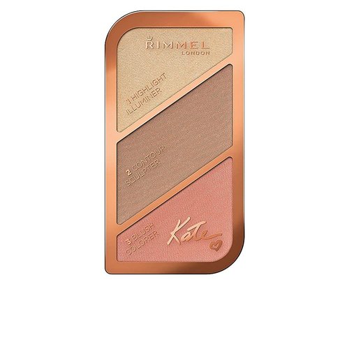 Rimmel Kate Sculpting Palette - 002 Coral Glow | Enhance Your Contours with Radiant Color