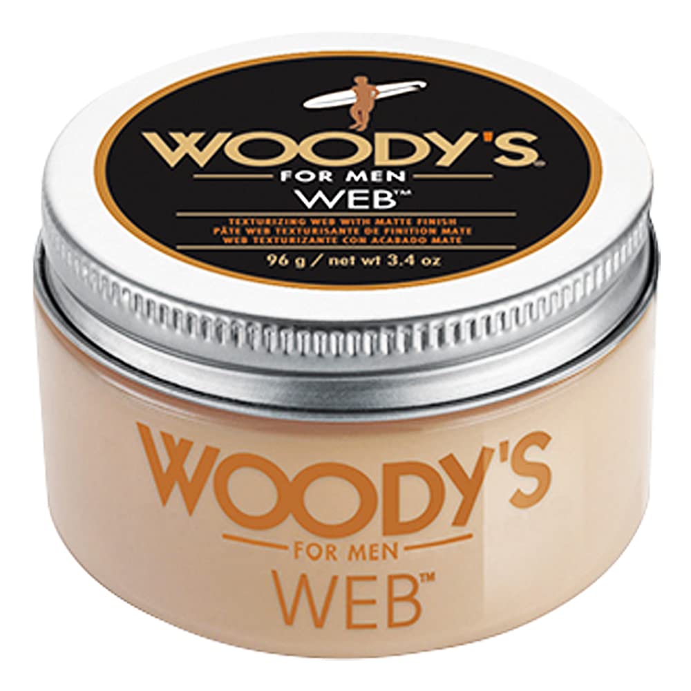 Woody's Quality Grooming | Men's Grooming Cream - 3.4 OZ for Smooth, Stylish Hair