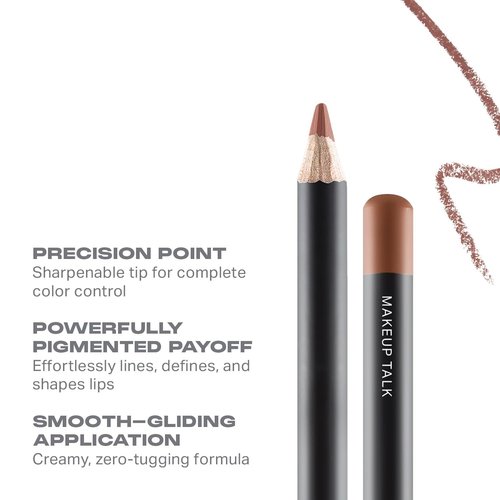 Morphe Cream Lip Liner Pencil Bundle - Zero-Tugging Formula for Effortless Definition - Trendsetter (2 Count)