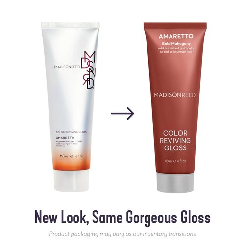 Madison Reed Color Reviving Gloss - Amaretto Bronze | Semi-Permanent Hair Gloss for Shine & Color Refresh, 4 Fl Oz