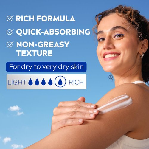 Nivea Nourishing Body Milk Lotion - Rich Hydration for Very Dry Skin | 400ml