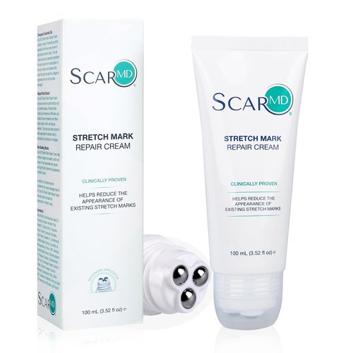 Stretch Mark Repair Cream is Formulated with Botanical Ingredients to Effectively Minimize Stretch Marks for a Smoother, More Even Skin Tone
