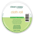 Clean + Easy Extra Large Cloth Wax Strips Roll – Non-Woven Epilating Roll for Hair Removal, Muslin Wax Strips for Body & Legs, 50 Yards