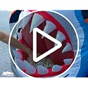 Halloween Inflatable Shark Decor with LED Lights for Car Yard & Outdoor Trick-or-Treating