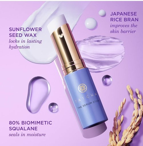 Tatcha The Serum Stick - Instant Brightening Face & Eye Treatment | Smooths Fine Lines, 8g