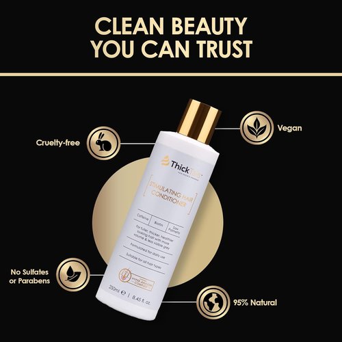 ThickTails Hair Growth Conditioner - Biotin & Caffeine Formula for Thinning Hair | 8.45 fl oz